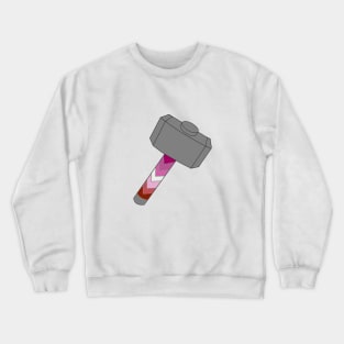 Lesbian Thor Pride Crewneck Sweatshirt